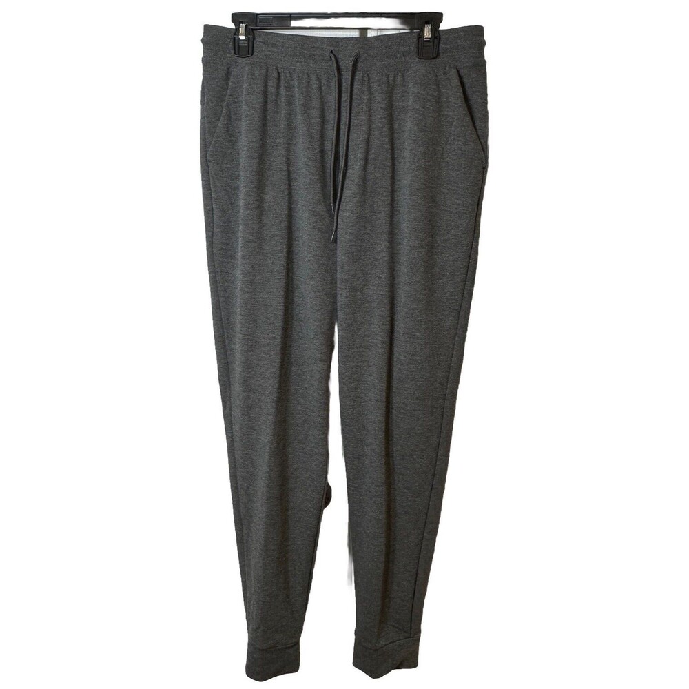 Athletic Works Sweatpants/Joggers Men’s M(32-34) Gray Drawstring Back Zip Pocket
